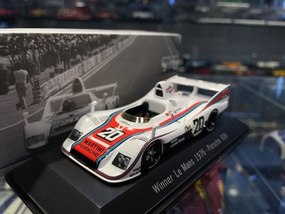 吉華科技@ 1/43 原廠 Porsche 936 Winner Le Mans 1976