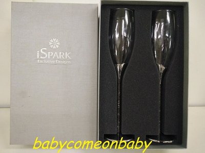 偶像珍藏 iSPARK 施華洛世奇 時尚 晶鑽 香檳杯