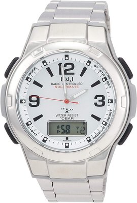 日本正版 CITIZEN 星辰 Q&amp;Q MD08-204 男錶 手錶 電波錶 太陽能充電 日本代購