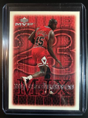 1999 UD MJ Exclusives Scoring Sensation MVP  MICHAEL JORDAN #185