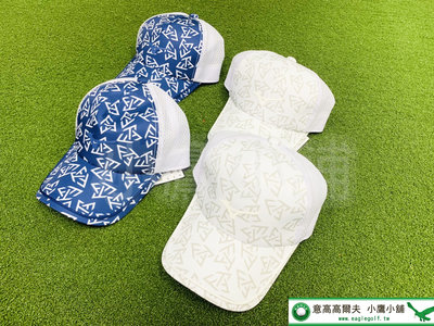 [小鷹小鋪] Mizuno Golf Cap E2MW2004 美津濃 高爾夫球帽 鴨舌帽 單一尺寸可調式 白/藍