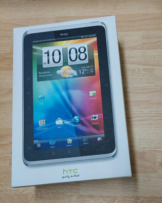 盒裝美品瘋狂出清~!!!HTC SENSE Flyer P512 觸控平板電腦 復古模型/電子相框/電子閱讀器可參考