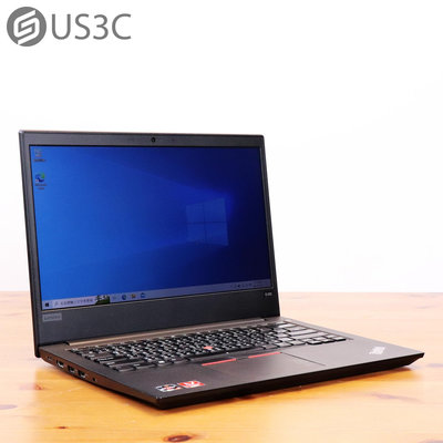 【US3C-板橋店】聯想 Lenovo ThinkPad E495 14吋 FHD R5-3500U 8G 1TB 商務筆電 二手筆電