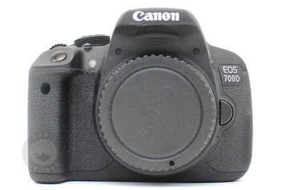 【高雄青蘋果3C】Canon EOS 700D 單機身 1800萬 APS-C 快門數:54XX 二手相機 #88717