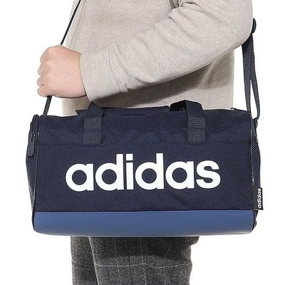 尼莫體育 Adidas Linear Core Duffel XS 手提 側背包 健身袋 行李袋 藍色 FM6748
