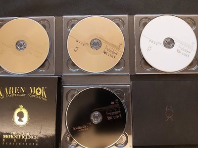 莫文蔚-精選輯-莫后年代演唱會-20周年世紀典藏(3CD+DVD) 環球2013-CD已拆狀況良好