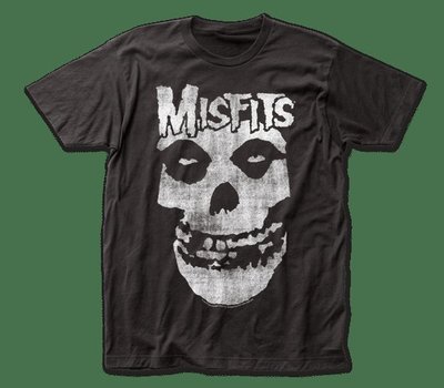 T恤 全新進口  Size XL  全新  Misfits Distressed Skull 骷顱頭
