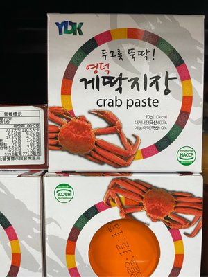 韓國YDK 雪蟹膏罐頭 原味 70g/個 到期日2025/6/1