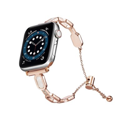 夏季大理石手鍊錶帶 適用於 Apple Watch S8/Ultra/7/6/se2/4 蘋果智能手錶配件 女生