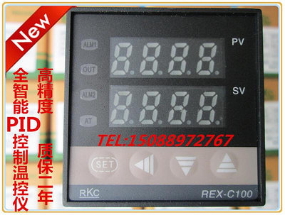 【公司貨】RKC溫度控制器REX-C100全PID數顯溫控儀表上下限回差溫控器