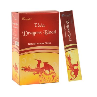 [綺異館] 印度香 龍血 療癒香 Aromatika Vedic Dragons Blood Natural 精典款
