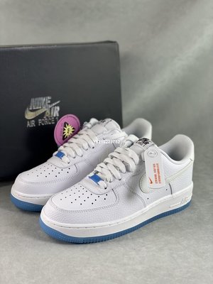 Nike Air Force 1 07 LX UV 熱感應  百搭 防滑 低幫 滑板鞋 男女鞋DA8301-101