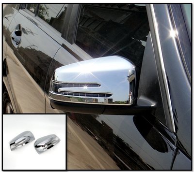 圓夢工廠 Benz 賓士 GLA X156 GLA220 GLA250 2014~20 改裝 鍍鉻 後視鏡蓋 後照鏡蓋貼