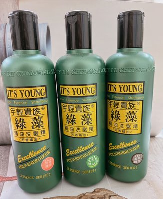 年輕貴族綠藻 玫瑰洗髮精/尤加利洗髮精/茶樹洗髮精500ML