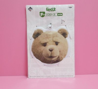 🌸Dona代購🌸現貨 日本正版 熊麻吉 ted 大頭圖案形狀 票卡夾/卡套/珠鍊吊飾 C70