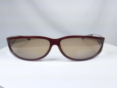 『逢甲眼鏡』 EMPORIO ARMANI 太陽眼鏡 全新正品 磚紅色 方框 復古設計【EA9146/S GU3】