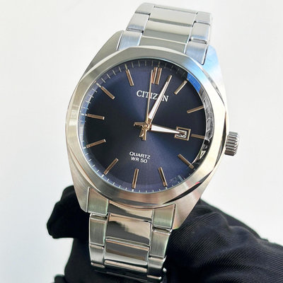現貨 CITIZEN BI5110-54Ｈ 星辰錶 手錶 41mm 藍色面盤 不銹鋼錶帶 男錶女錶