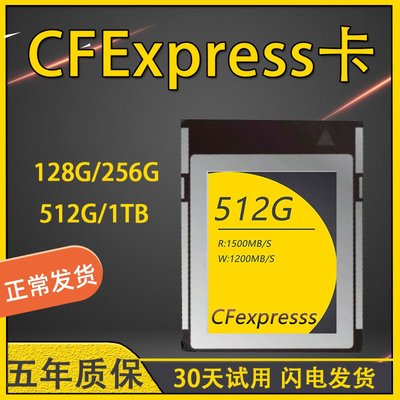 CFexpress TYPE B 相機cfe Z6 Z9 XQD 存儲卡佳能R5C R3 松下GH6滿額免運