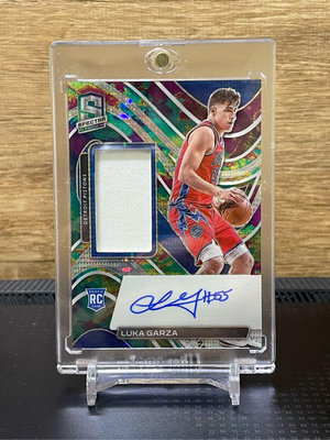 2021-22 Panini Spectra Luka Garza RJA RPA 新人球衣簽名卡 光譜