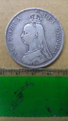 T25--1889年英國老銀幣