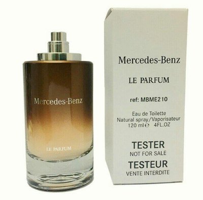 Mercedes Benz Le Parfum 賓士極致紳士(入木之水)男性淡香精tester/1瓶/120ml-新品正貨