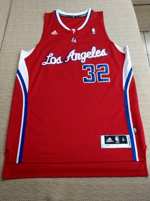NBA Los Angeles 灌籃王 Griffin 32 紅色籃球衣