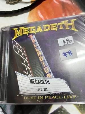@@重金屬 全新進口CD Megadeth / Rusted in Peace Live