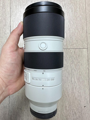 （二手）-索尼 FE 70-200 f2.8 GM OSS 一代 無包 相機 單反 鏡頭【中華拍賣行】296