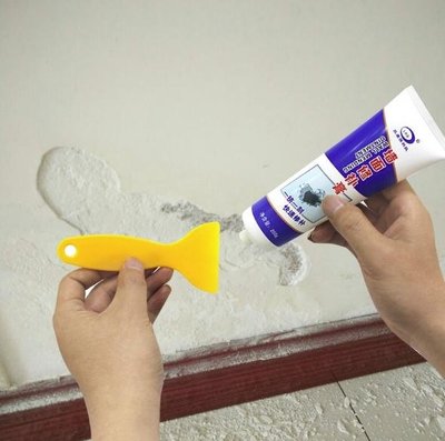 【NF451】牆壁專用修復膏 牆面修補膏白色內牆膩子膏防水水防黴牆體釘眼裂縫修復補牆膏【N】