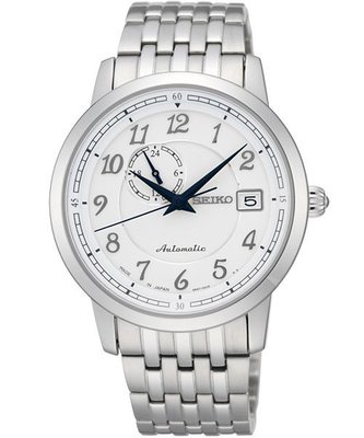 SEIKO PRESAGE 4R37 時尚機械腕錶(SSA087J1)-白/40mm 4R37-00J0S本月驚 喜價
