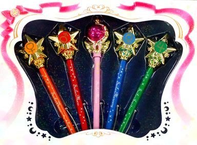日本正版 萬代 美少女戰士 Prism Stationery 指示筆 5件組 日本代購