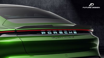 【政銓3D數位科技】PORSCHE TAYCAN 全車系 升級 FD 品牌 高品質 雙面 全卡夢 CARBON 尾翼