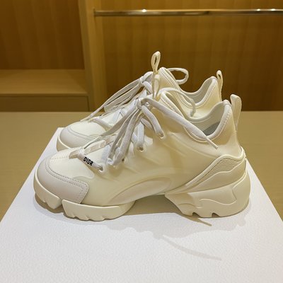 Dior D-Connect 老爹鞋 厚底運動鞋 白色