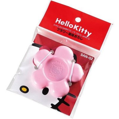 【正版】日本 Hello Kitty 花型 調味料 研磨盤