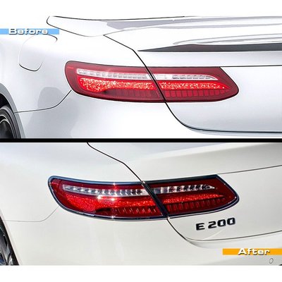 【JR佳睿精品】2017-UP Benz E250 E350 Coupe 2門 鍍鉻後燈框 尾燈框 改裝 E C238