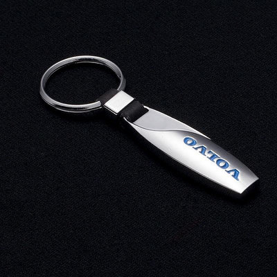 富豪Volvo標誌鑰匙扣汽車鑰匙圈水滴金屬鑰匙扣禮物汽車飾品