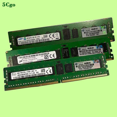 5Cgo【含稅】三星 8G DDR4 PC4-2133P 2400T 2666V鎂光現代ECC REG伺服器記憶體X99