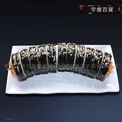 《宇煌》仿真菜 仿真食物模型日韓料理壽司紫菜包飯模型 餐廳裝飾道具_R142B