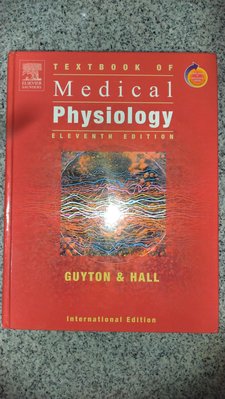 [二手書]Textbook of Medical physiology 11th edition/醫用生理學/Guyton &amp; Hall