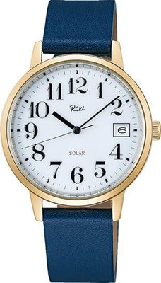 日本正版 SEIKO 精工 RIKI AKPD401 女錶 手錶 真皮錶帶 太陽能充電 日本代購