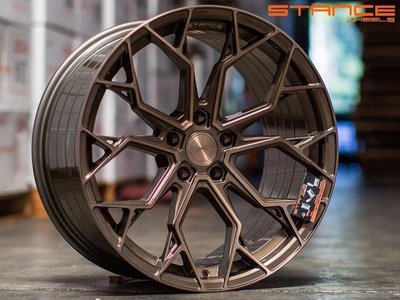 全新STANCE品牌旋壓輕量保時捷 MACAN專用5孔112 21吋鋁圈前後配Porsche/Macan