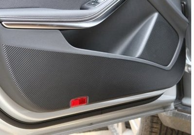 德國BENZ賓士朋馳 W212 E-Class車門防踢保護門板碳纖維貼飾~E200 2250 E300 E350 AMG