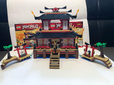 LEGO 2507樂高 忍者系列 火焰神廟