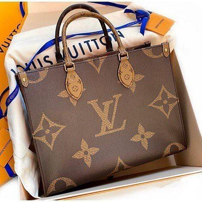 二手現貨 Louis Vuitton LV Onthego MM 購物包 手提包 肩背包
