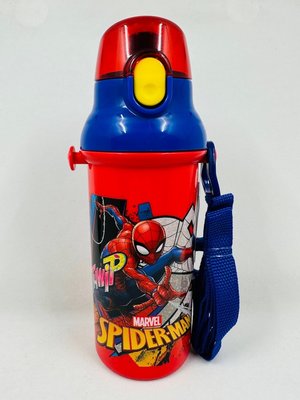 【樂樂日貨】現貨 2023 日本製 SKATER 蜘蛛人 480ml 直飲 水壺 銀離子 PSB5SANAG