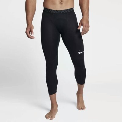 Nike Pro 男款3/4 訓練緊身褲運動緊身褲 S~XL