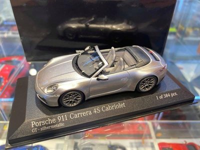吉華科技@MINICHAMPS Porsche 911 Carrera 4S Cabriolet 2019 1/43