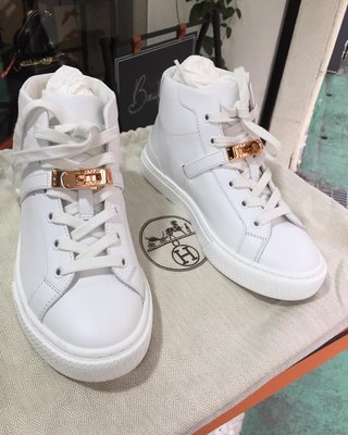 典精品名店 Hermes 真品 Daydream Sneaker kelly 扣 運動鞋 尺寸 35.5 現貨