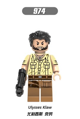 【積木班長】974 尤里西斯 克勞 黑豹 反派 超級英雄 人偶 欣宏 袋裝/相容 樂高 LEGO 積木