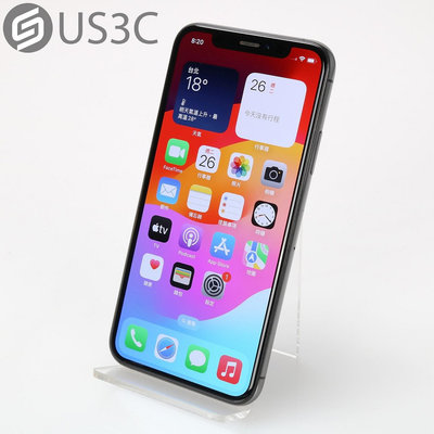 【US3C-桃園春日店】公司貨 蘋果 Apple iPhone XS 256G 黑 5.8吋 IP68防水防塵 3D Touch Face ID 二手手機